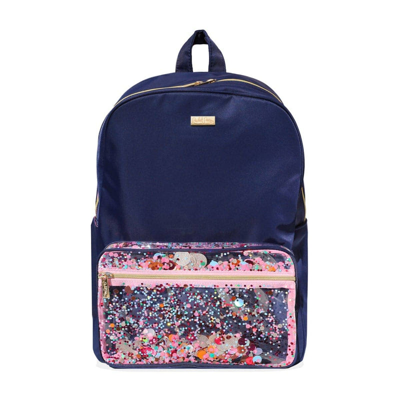 NAVY CONFETTI BACKPACK