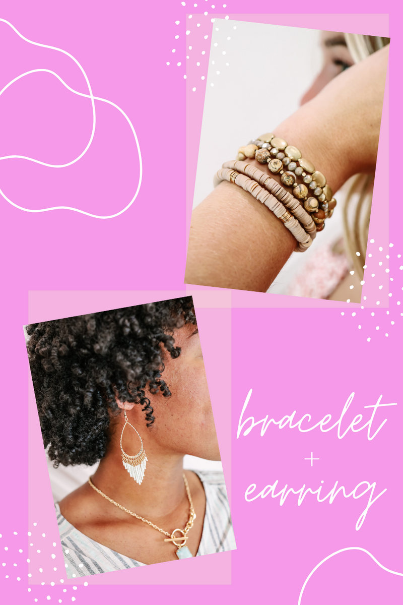 HEY PRETTY BRACELET+EARRING SUBSCRIPTION