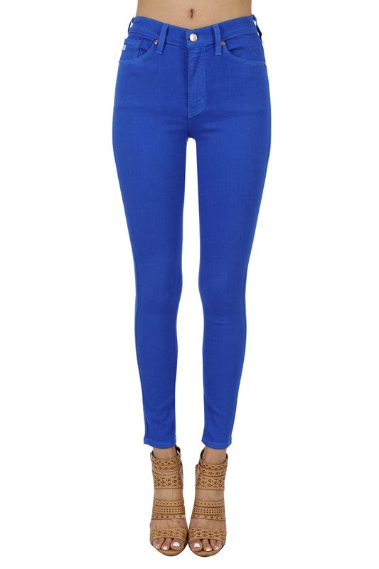 COLORED SKINNY JEANS - ROYAL
